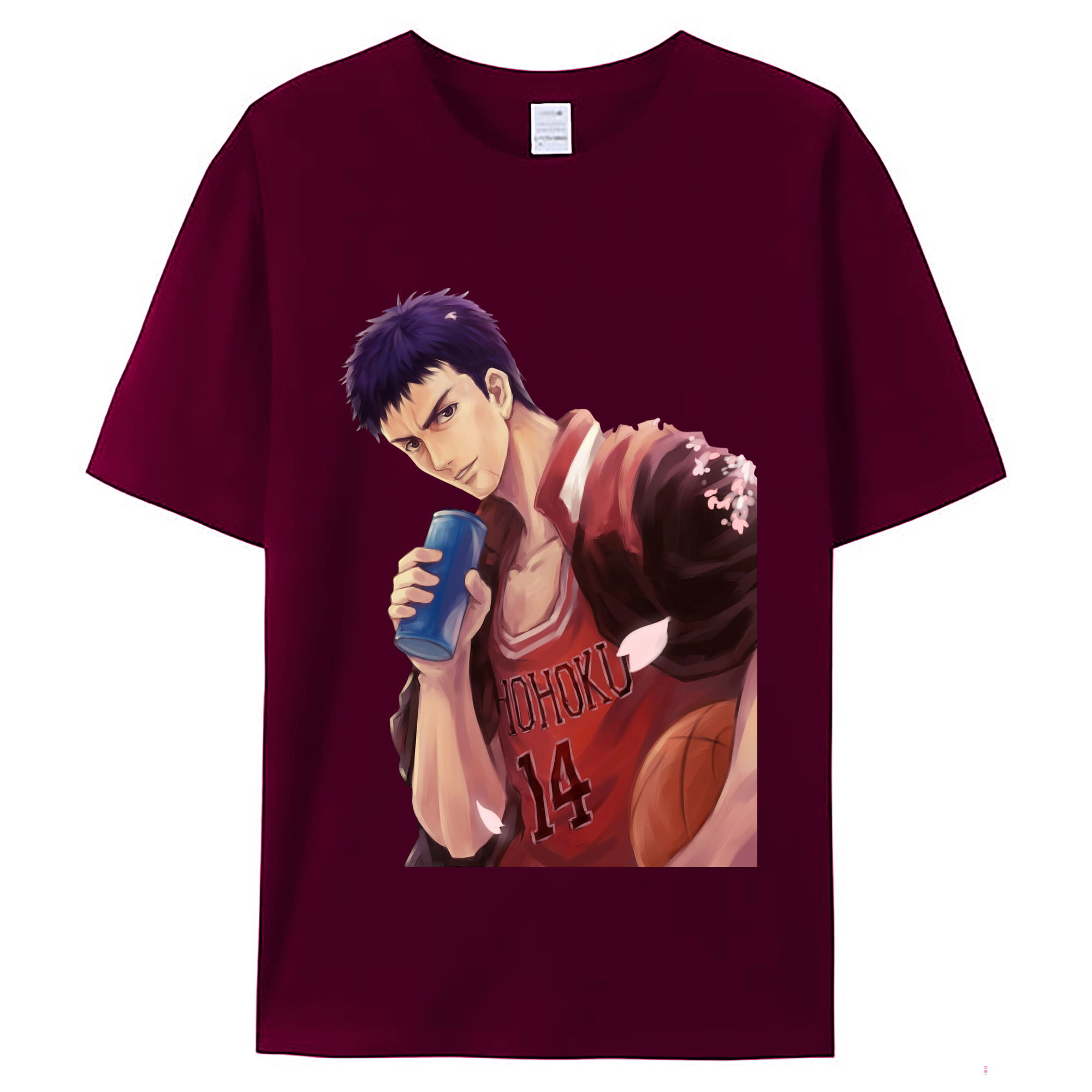 （画像用） SLAM DUNK／スラムダンク レディースカジュアルプリントTシャツ（綿100％）